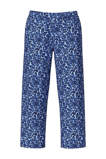 Ulla Popken 849144 Loomamustriline pidžaama Tumesinine - Pidžaama/Loungewear - 