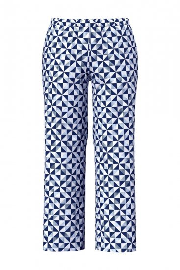 Ulla Popken 849850 Ruuduline pidžaama Helesinine - Pidžaama/Loungewear - 