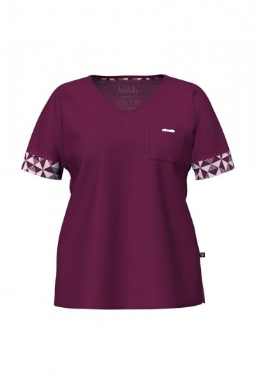 Ulla Popken 849850 Ruuduline pidžaama Marjapunane - Pidžaama/Loungewear - 