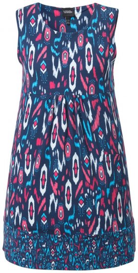 Ulla Popken 849887 Varrukateta jersey-kleit Tumesinine - Trikookleidid - 