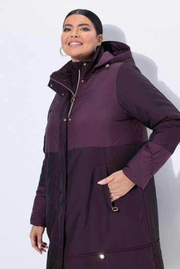 Ulla Popken 849908 Vihmajope Veinipunane - Joped - Suured naiste jakid