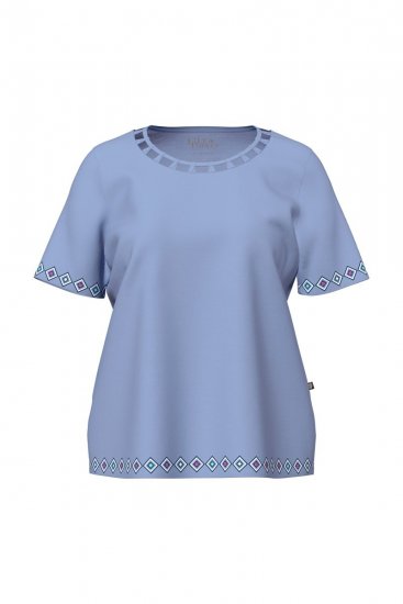Ulla Popken 850045 Lühikeste varrukatega pidžaama Helesinine - Pidžaama/Loungewear - 
