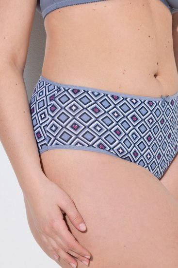 Ulla Popken 850077 Mustrilised aluspüksid 5 tk Helesinine - Aluspüksid - 