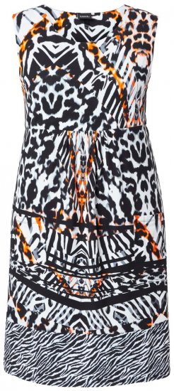 Ulla Popken 850175 Taskutega varrukateta jersey-kleit Must - Suvekleidid - Naiste suvekleidid suurtes suurustes