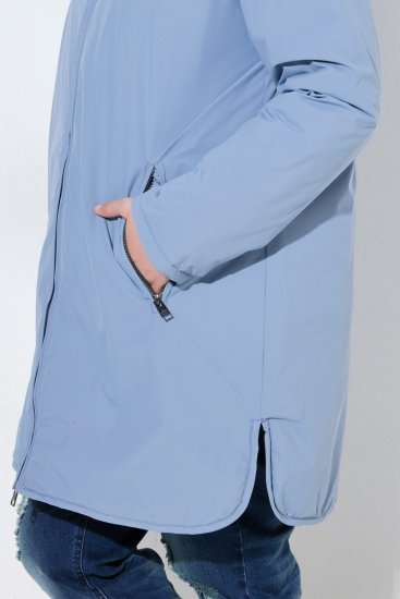 Ulla Popken 850361 Funktsionaalne jope Denimsinine - Joped - Suured naiste jakid