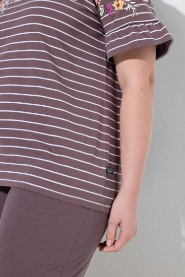 Ulla Popken 850403 Lilleline pidžaama Pruun - Pidžaama/Loungewear - 