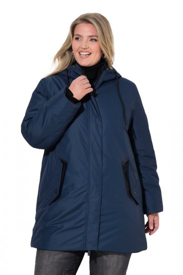 Ulla Popken 850794 Funktsionaalne mantel Tumesinine - Mantlid - Naiste mantlid suurtes suurustes
