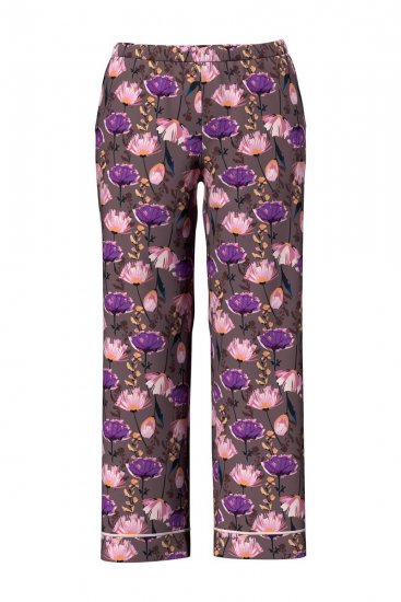 Ulla Popken 850903 Lilleline pidžaama 2 tk Pruun - Pidžaama/Loungewear - 