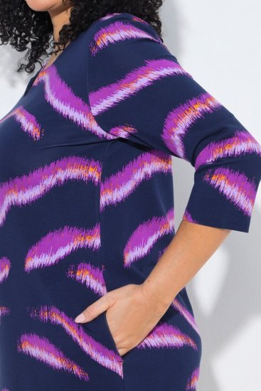 Ulla Popken 850920 Jersey-kleit Tumesinine - Kleidid - Kleidid kõikidele suurustele