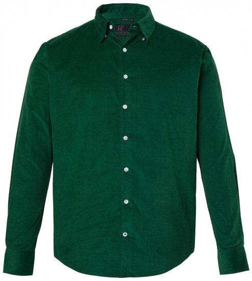 JP1880 850921 Pika varrukaga velvetsärk Metsaroheline TALL - TALL särgid - TALL särgid pikkadele meestele