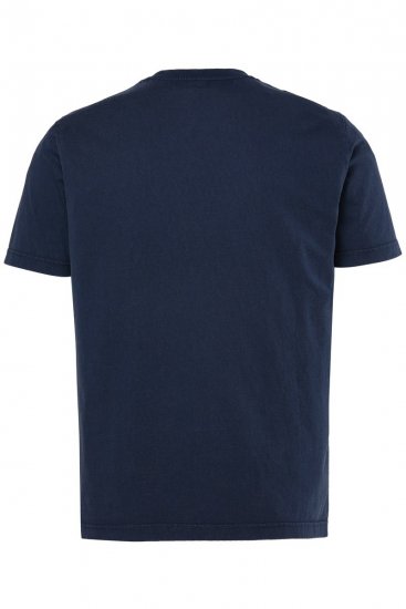 JP1880 850980 Vintage-stiilis trükiga T-särk Tumesinine TALL - TALL T-särgid - T-särgid pikkadele meestele