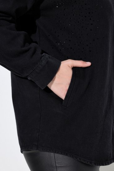 Ulla Popken 851036 Teksatagi Antratsiit - Joped - Suured naiste jakid