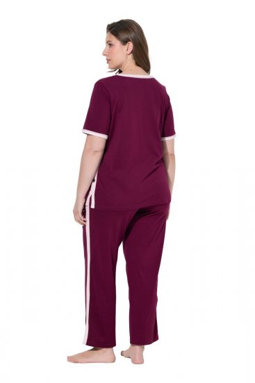 Ulla Popken 851245 Pidžaama Marjapunane - Pidžaama/Loungewear - 