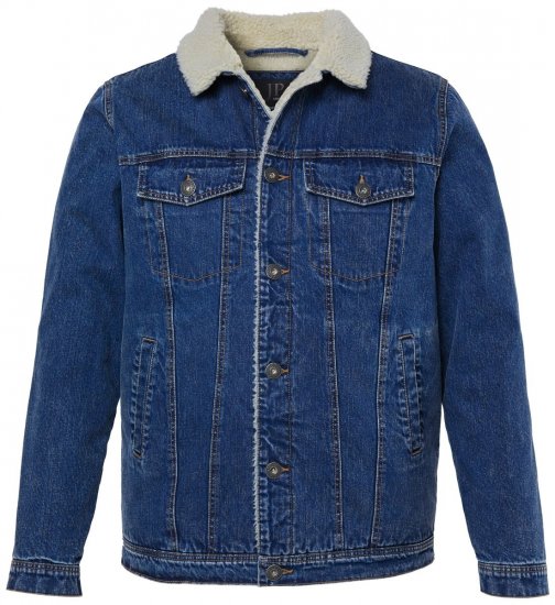 JP1880 851363 Teksatagi teddy-voodriga Denimsinine TALL - TALL jakid ja joped - TALL jakid pikkadele meestele