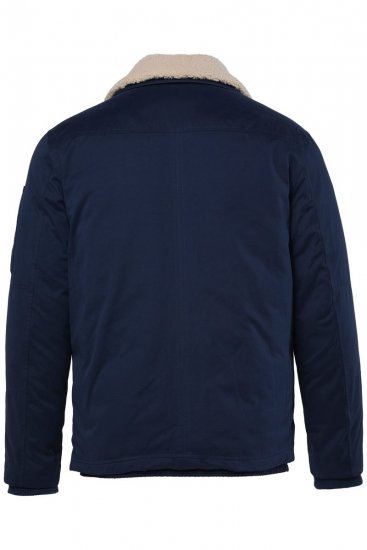 Men+ 369 Teddykraega jope bellyfit Tumesinine - Jakid ja joped - Joped, suured suurused: 2XL – 12XL
