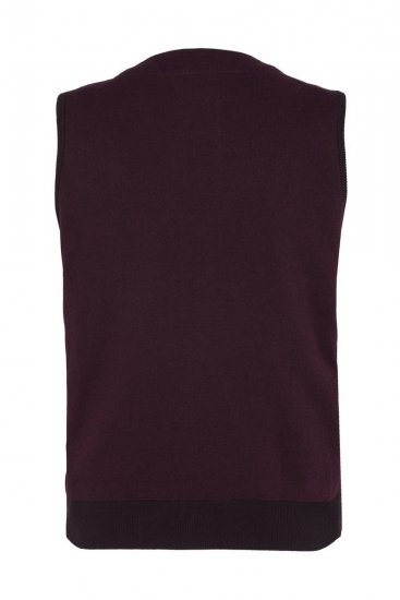 JP1880 851393 Ruuduline tweed-vest Veinipunane - Ülikonnad ja pintsakud - Ülikonnad suured suurused