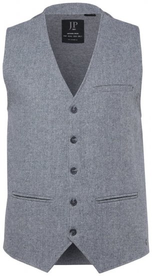 JP1880 851399 Kootud seljaosaga villasegust vest Helehall - Ülikonnad ja pintsakud - Ülikonnad suured suurused