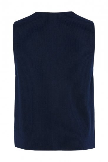 JP1880 851421 V-kaelusega kootud vest Tumesinine - Ülikonnad ja pintsakud - Ülikonnad suured suurused