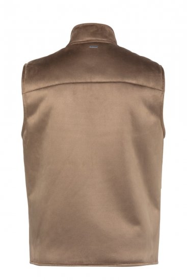 JP1880 851516 Mokavest teddyvoodriga Beež - Jakid ja joped - Joped, suured suurused: 2XL – 12XL