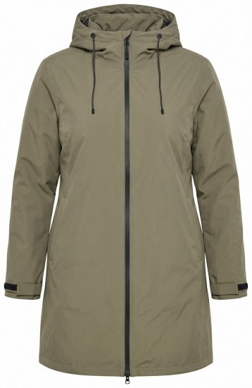 Ulla Popken 851560 Funktsionaalne jope Oliivroheline - Joped - Suured naiste jakid