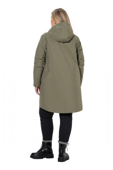 Ulla Popken 851560 Funktsionaalne jope Oliivroheline - Joped - Suured naiste jakid
