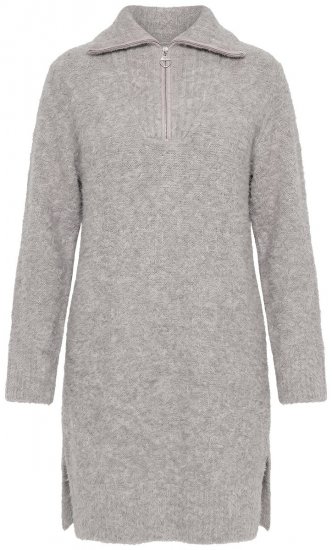 Ulla Popken 851563 Pikkade varrukatega kootud kleit Beež - Kleidid - Kleidid kõikidele suurustele