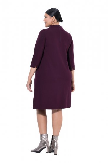 Ulla Popken 851664 Kõrge kaelusega jersey-kleit Ploom - Kleidid - Kleidid kõikidele suurustele