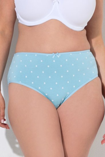 Ulla Popken 851714 Mustrilised aluspüksid 5 tk Must - Aluspüksid - 