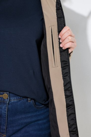 Ulla Popken 851789 Funktsionaalne mantel Pruun - Mantlid - Naiste mantlid suurtes suurustes
