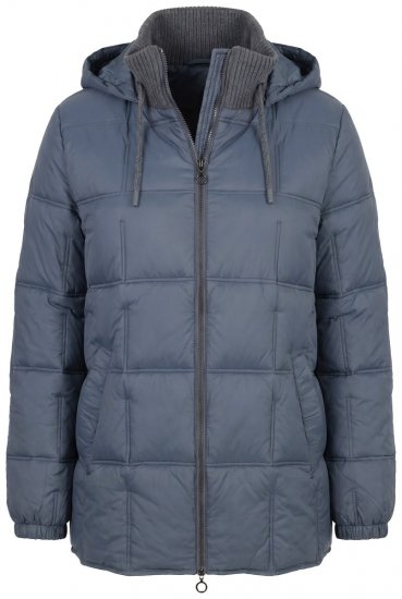 Ulla Popken 851791 Tepitud jope Tumesinine - Joped - Suured naiste jakid