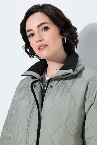 Ulla Popken 851792 Vihmajope Oliivroheline - Joped - Suured naiste jakid