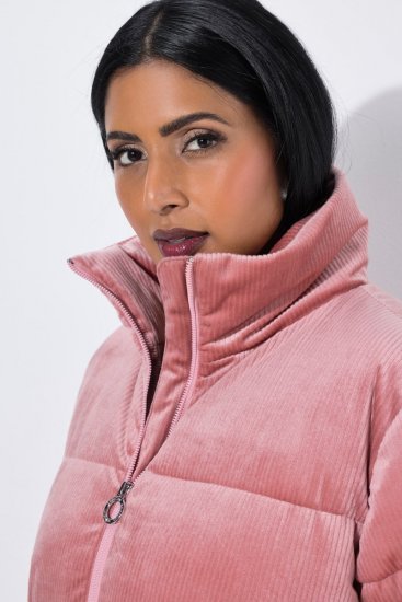 Ulla Popken 851819 Velvetjakk Vanaroosa - Joped - Suured naiste jakid