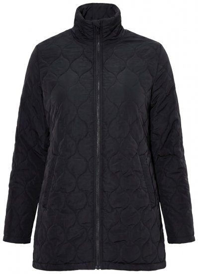Ulla Popken 851831 Tepitud jope Must - Joped - Suured naiste jakid