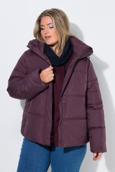 Ulla Popken 851832 Tepitud jope Pruun - Joped - Suured naiste jakid