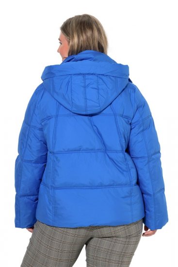 Ulla Popken 851832 Tepitud jope Petrool - Joped - Suured naiste jakid