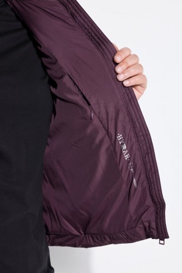 Ulla Popken 851833 Tepitud vest püstkraega Pruun - Vestid - 