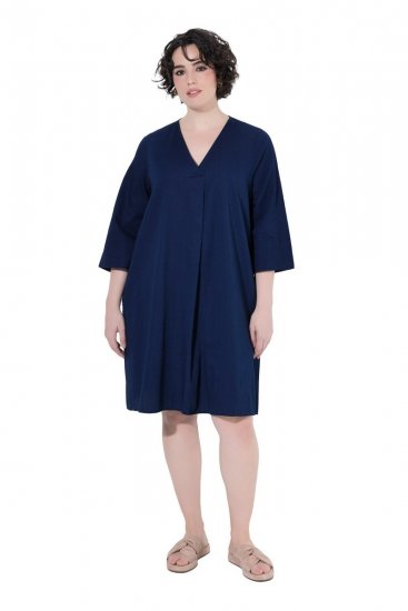 Ulla Popken 852191 Taskutega teksakleit Denimsinine - Kleidid - Kleidid kõikidele suurustele