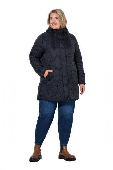 Ulla Popken 852413 Tepitud jope Must - Joped - Suured naiste jakid
