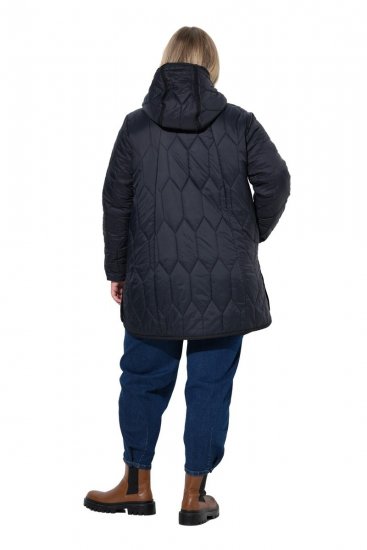 Ulla Popken 852413 Tepitud jope Must - Joped - Suured naiste jakid