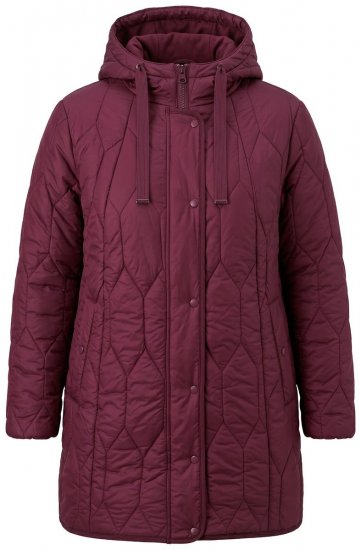Ulla Popken 852413 Tepitud jope Ploom - Joped - Suured naiste jakid