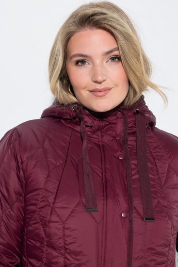 Ulla Popken 852413 Tepitud jope Ploom - Joped - Suured naiste jakid