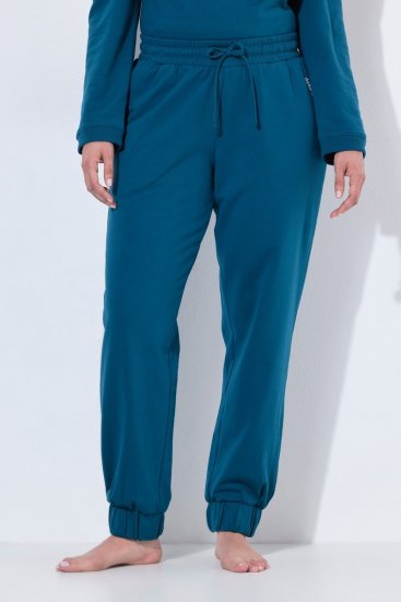 Ulla Popken 852725 Kodupüksid Petrool - Pidžaama/Loungewear - 