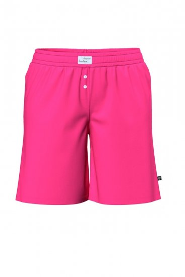Ulla Popken 852752 Triibulised pidžaamašortsid 2 tk Roosa - Pidžaama/Loungewear - 