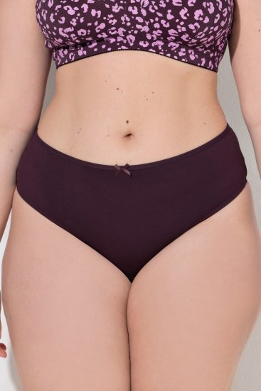 Ulla Popken 852758 Mustrilised stringid 5 tk Ploom - Aluspüksid - 