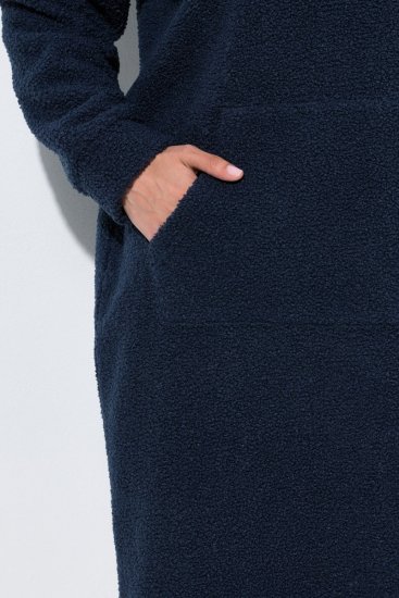 Ulla Popken 853353 Kapuutsiga kodukleit Tumesinine - Pidžaama/Loungewear - 