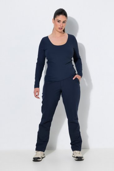 Ulla Popken 853530 Ülikerged matkapüksid Tumesinine - Outdoor - 