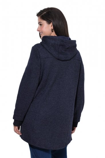 Ulla Popken 853577 Fliisjakk Tumesinine - Joped - Suured naiste jakid