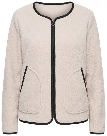 Ulla Popken 853685 Teddyjakk Šampanja - Joped - Suured naiste jakid