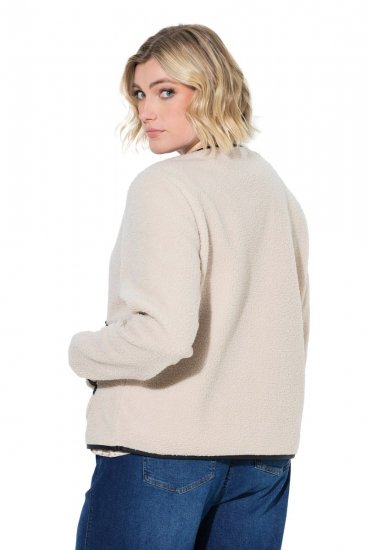 Ulla Popken 853685 Teddyjakk Šampanja - Joped - Suured naiste jakid