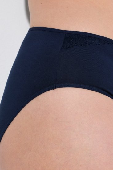 Ulla Popken 853698 Pitsiga aluspüksid 5 tk Must - Aluspüksid - 